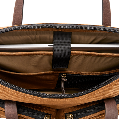 Dryden Briefcase - Whiskey