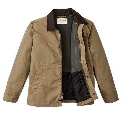 Dry Wax Short Field Jacket - Dark Beige