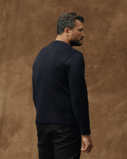 Crewneck Guide Sweater - Dark Navy