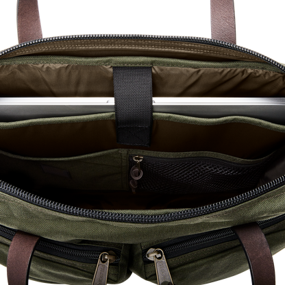Dryden Briefcase - Otter Green