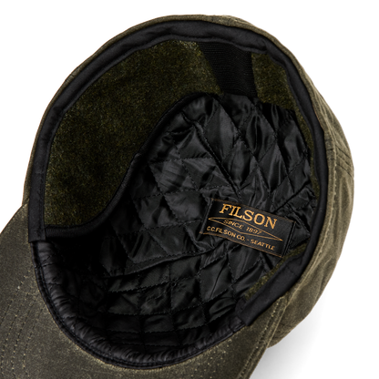 Insulated Tin Cloth Cap - Otter Green