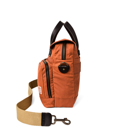 24 Hour Tin Cloth Briefcase - Rust