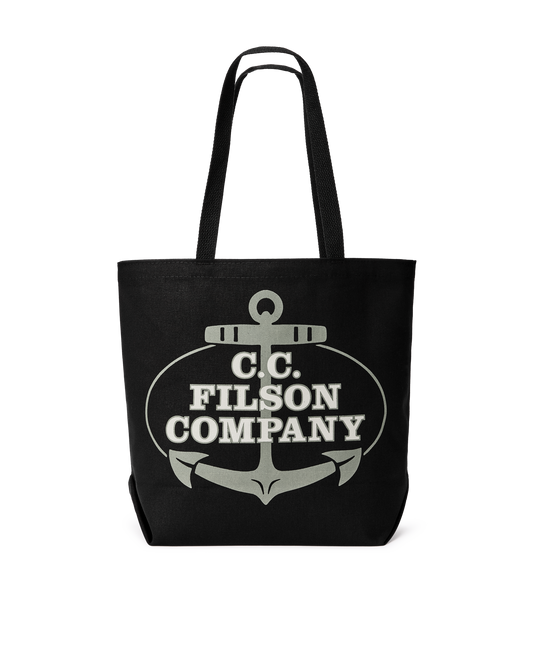 Ballard Graphic Tote Bag - Black