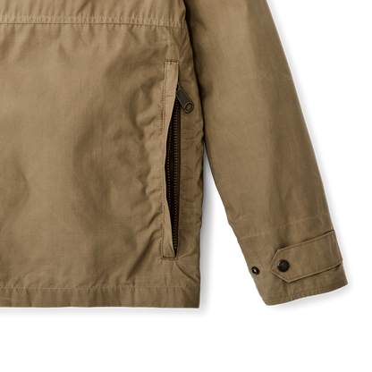 Dry Wax Short Field Jacket - Dark Beige