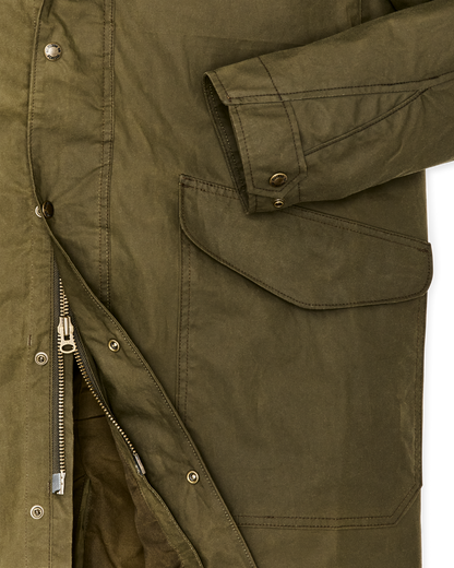 Cover Cloth Trench Coat - Marsh Olive