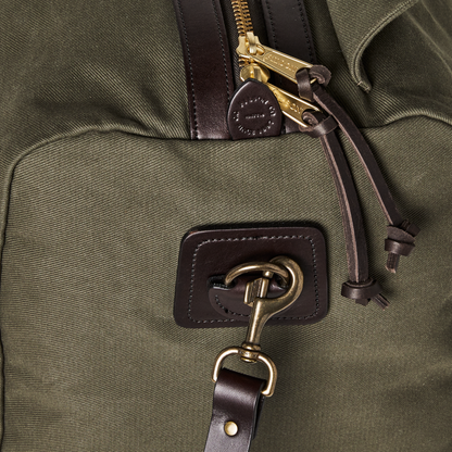 Medium Rugged Twill Duffle Bag - Otter Green