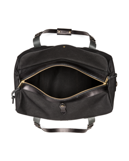 Medium Rugged Twill Duffle Bag - Black