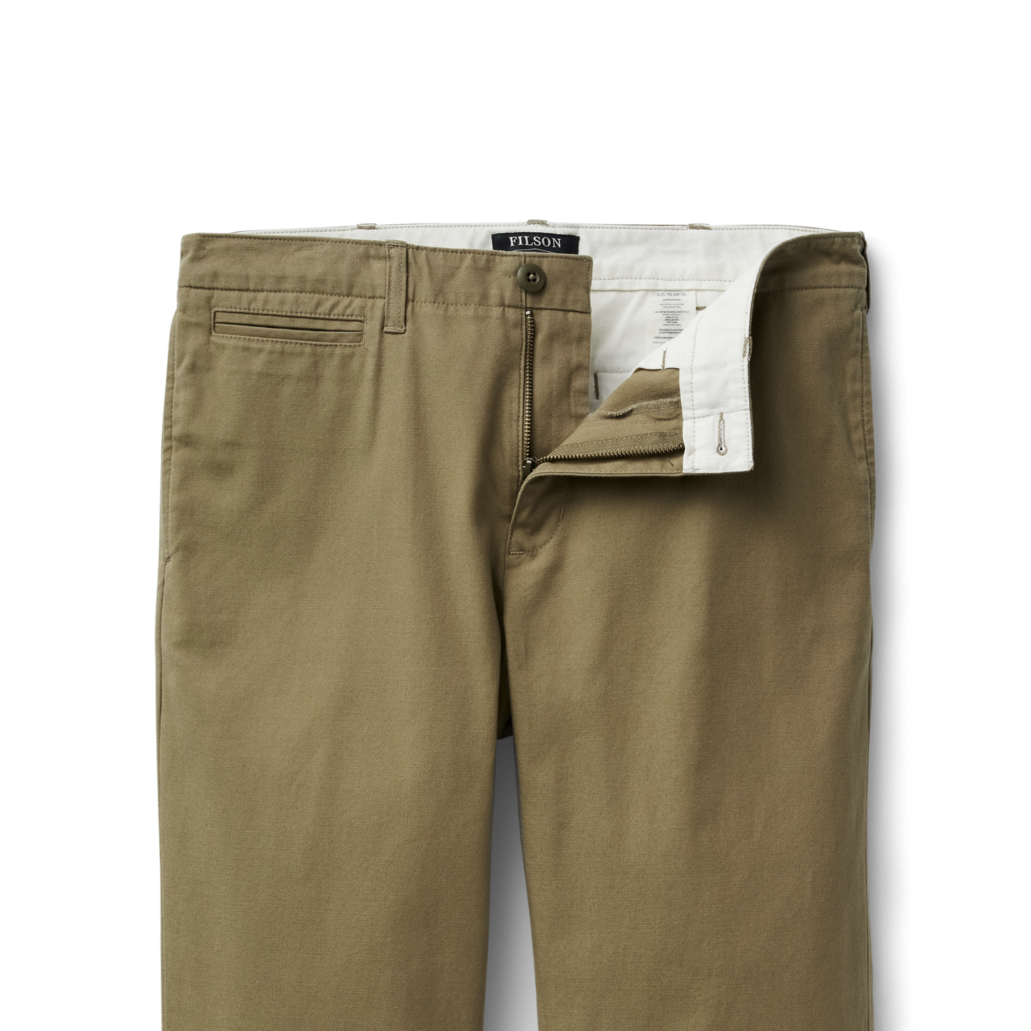 Draftsman Canvas Pants - Faded Olive