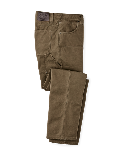 Dry Tin Double Front Pants - Marsh Olive
