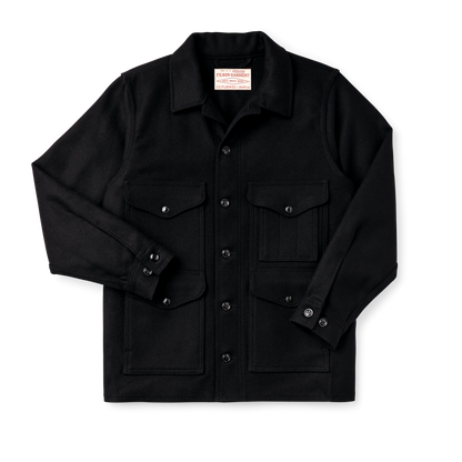 Mackinaw Wool Cruiser Jacket - Dark Navy / Solid