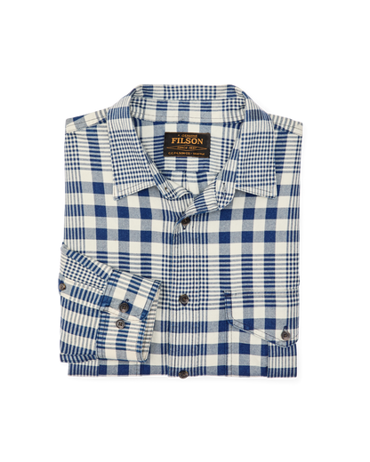 Lightweight Alaskan Guide Shirt - Indigo Multi Plaid
