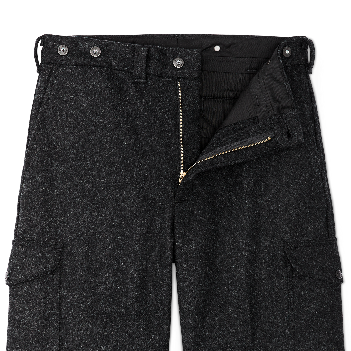 Mackinaw Wool Field Pants - Charcoal