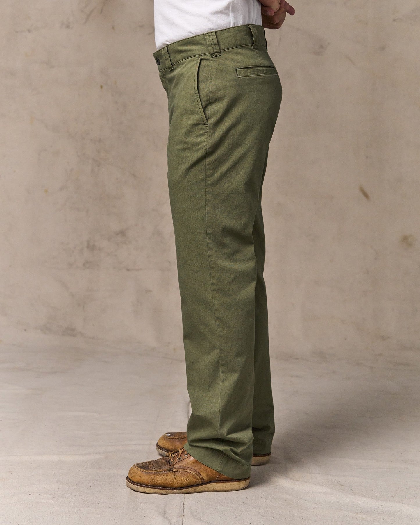 Granite Mountain Flat Front Pants - Burnt Olive