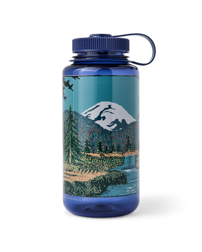 32-oz. Nalgene Bottle - Denim / Mountain