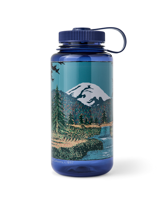 32-oz. Nalgene Bottle - Denim / Mountain