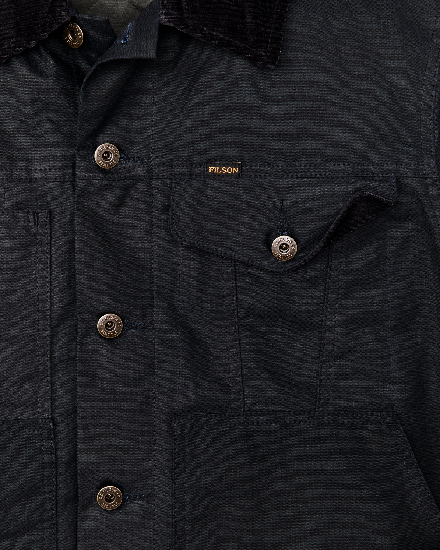 Insulated Short Cruiser Jacket - Harbor Blue