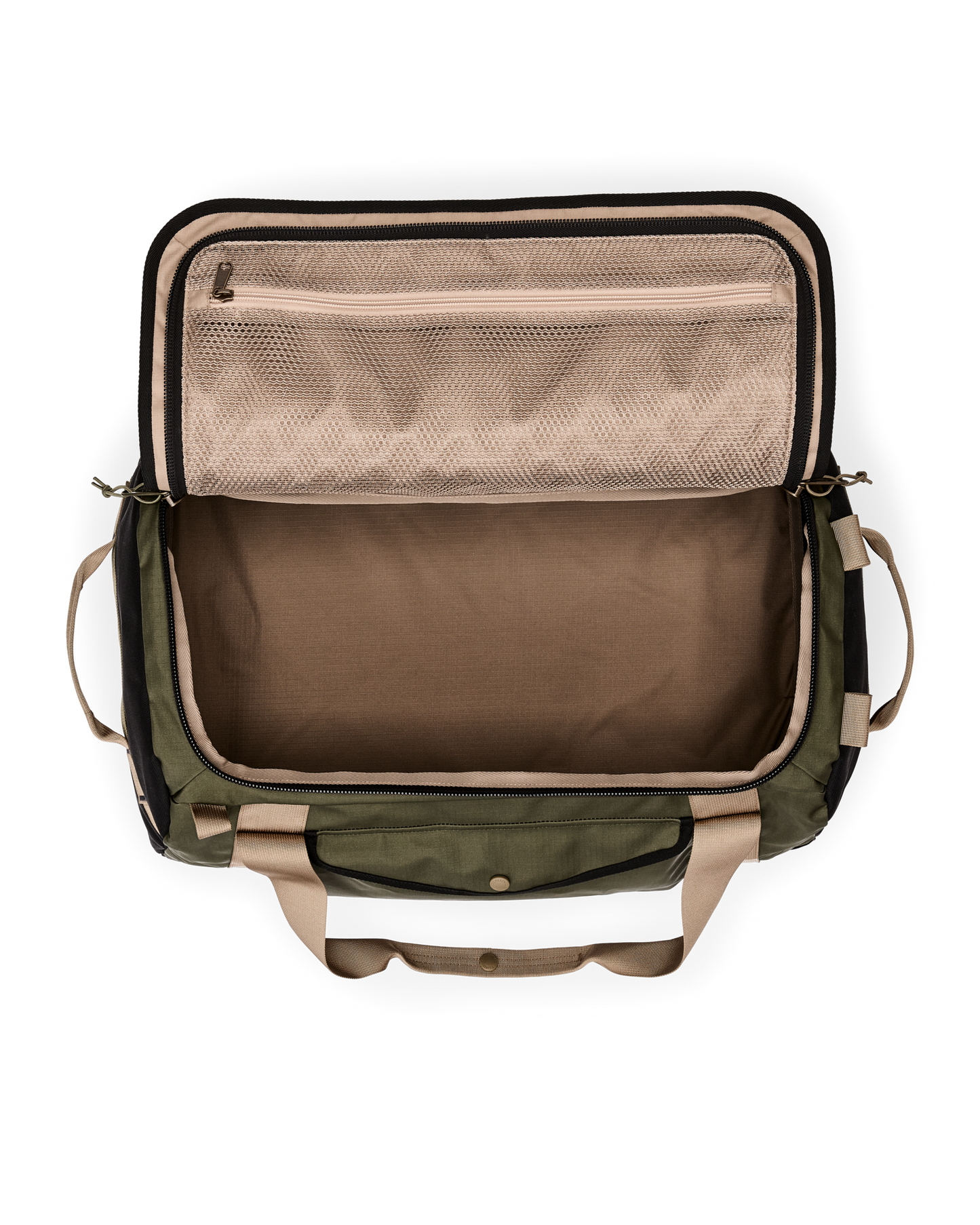 All-Weather 50L Duffle Bag - Olive / Black / Covert