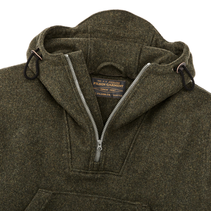 Mackinaw Wool Anorak - Forest Green