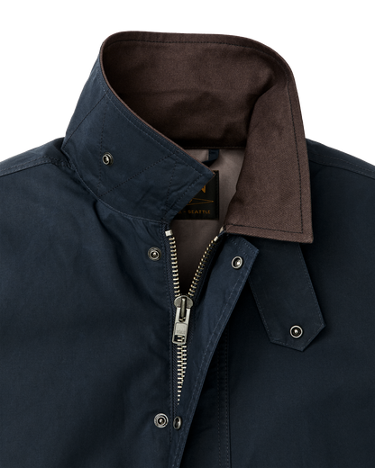Dry Wax Short Field Jacket - Navy