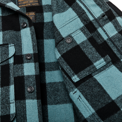 Chris Stapleton Signature Mackinaw Wool Cruiser - Faded Blue / Black Heritage Plaid