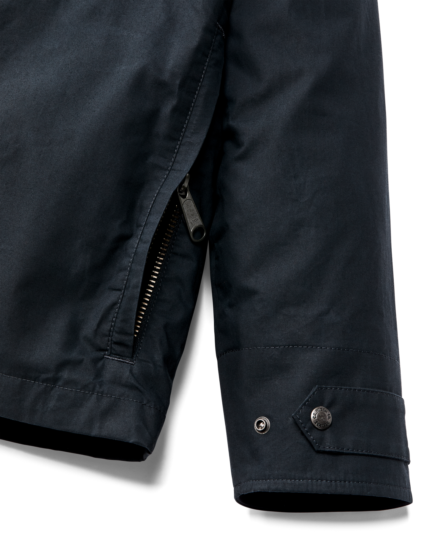 Dry Wax Short Field Jacket - Navy