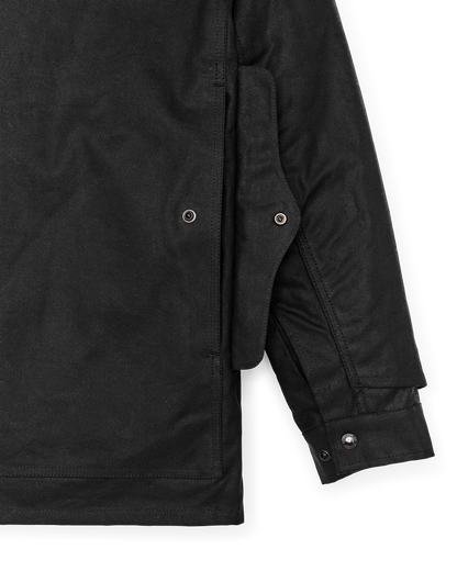 Lined Tin Cloth Cruiser Jacket - Black