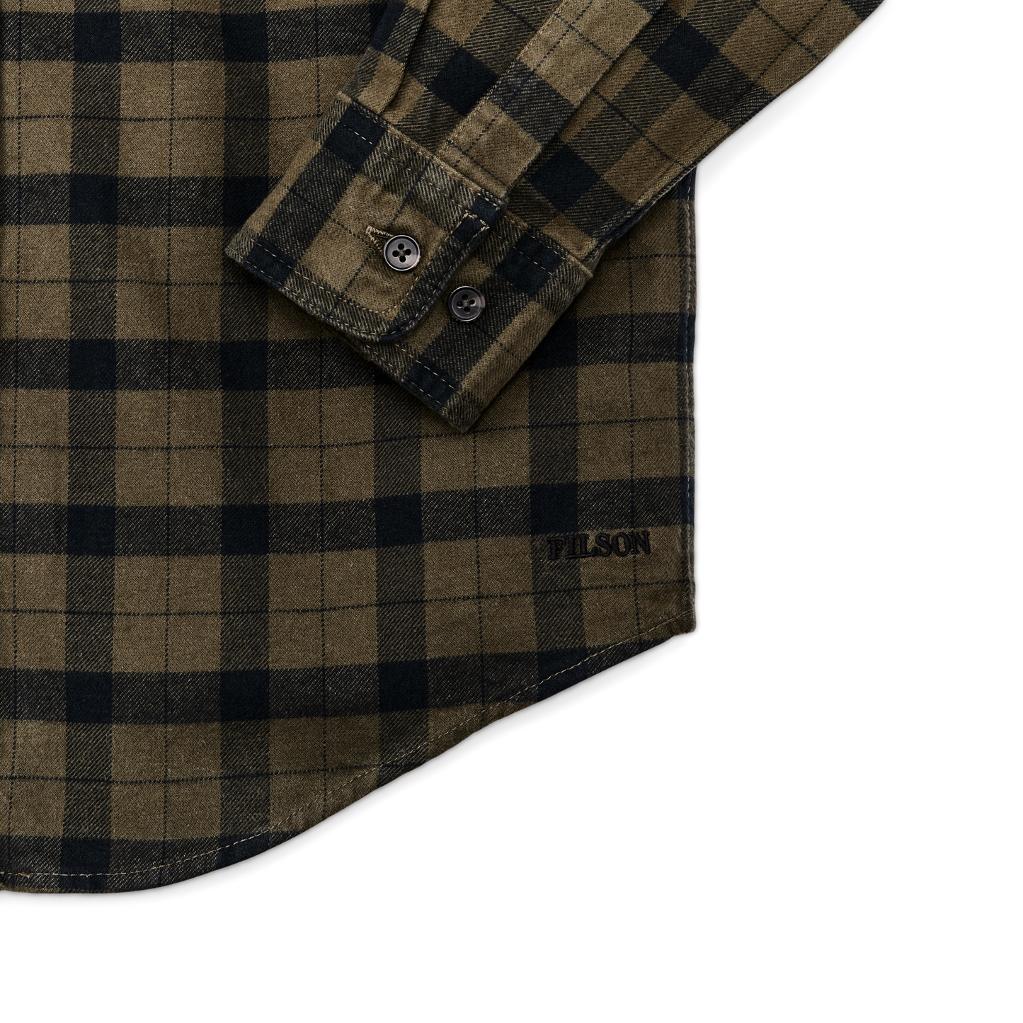 Alaskan Guide Shirt - Otter Green/black