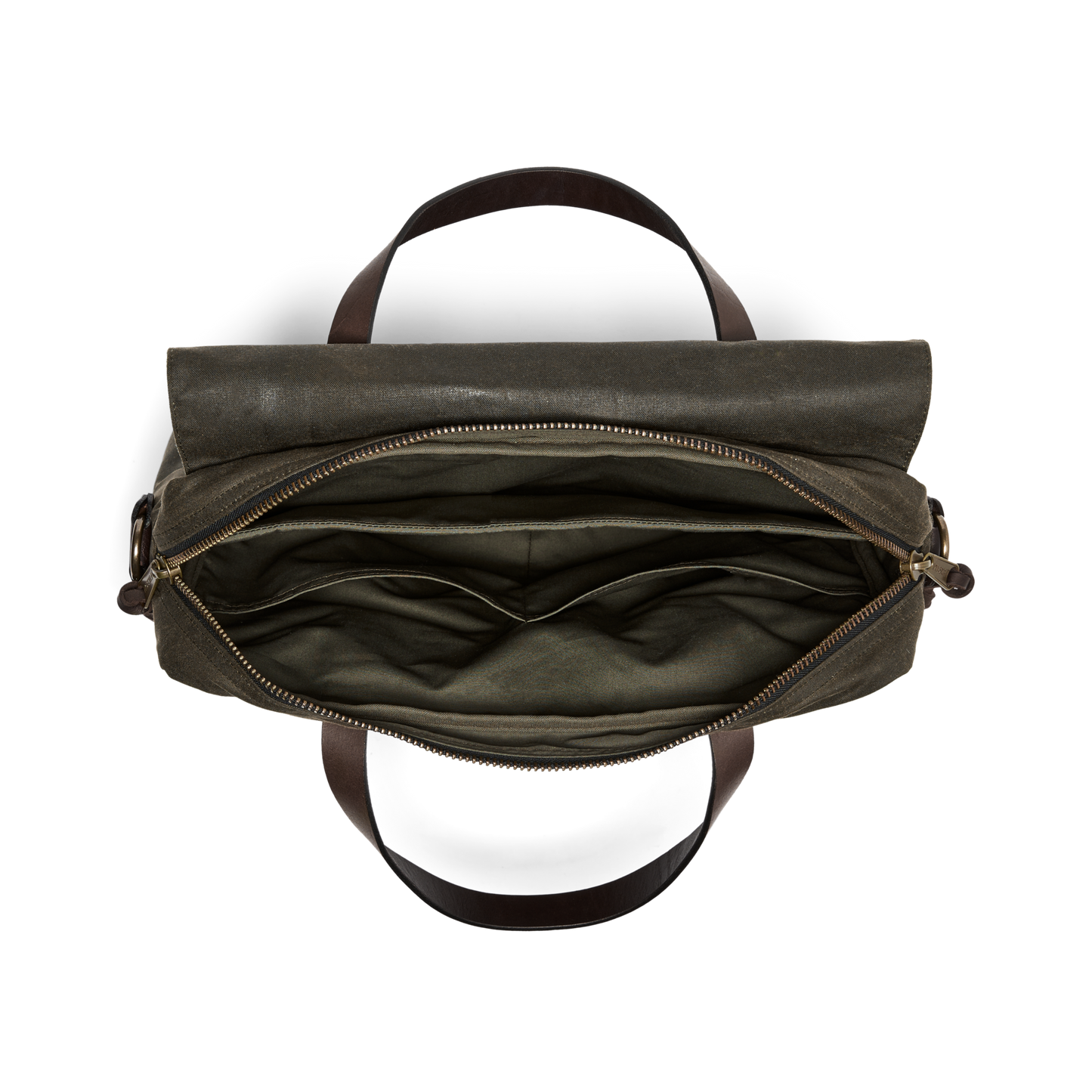 24 Hour Tin Cloth Briefcase - Otter Green