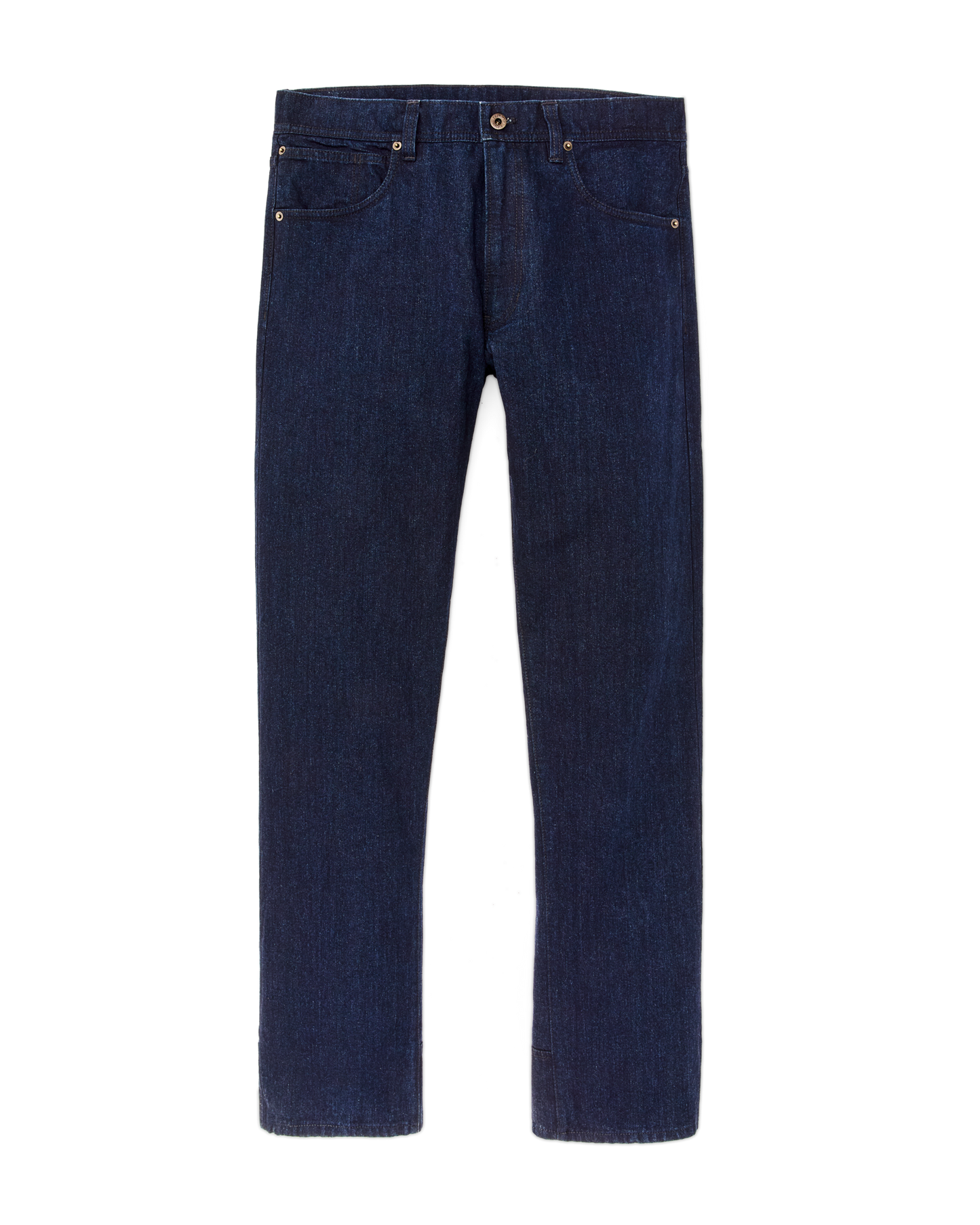 Dry Tin Cloth 5-pocket Pants - Indigo