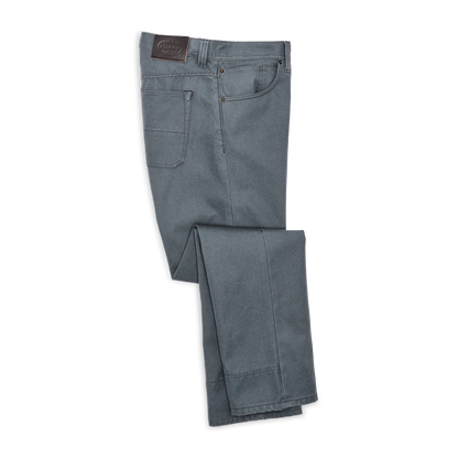 Dry Tin Cloth 5-pocket Pants - Storm Blue