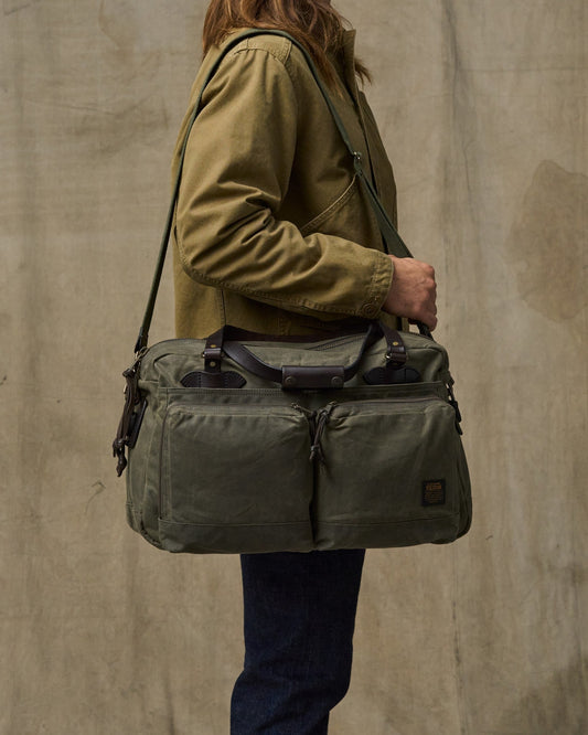 48 Hour Tin Cloth Duffle Bag - Otter Green