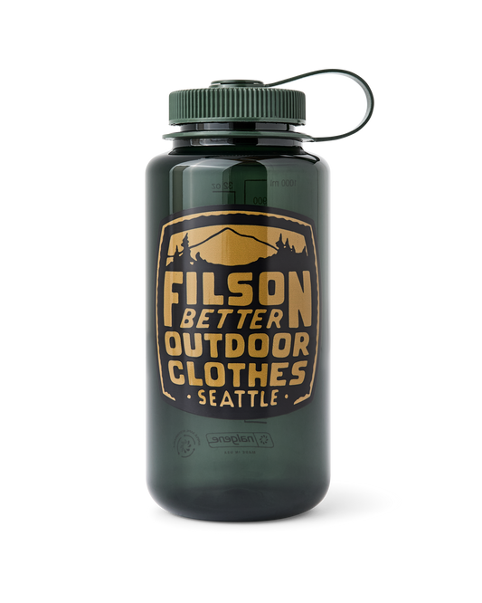 32-oz. Nalgene Bottle - Jade / Vintage Seal