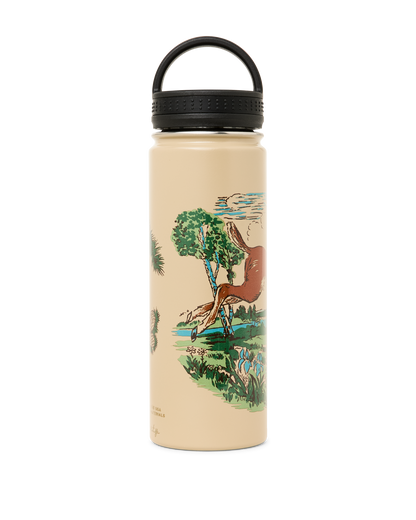 Insulated Water Bottle - Sandstone / Deer Leap