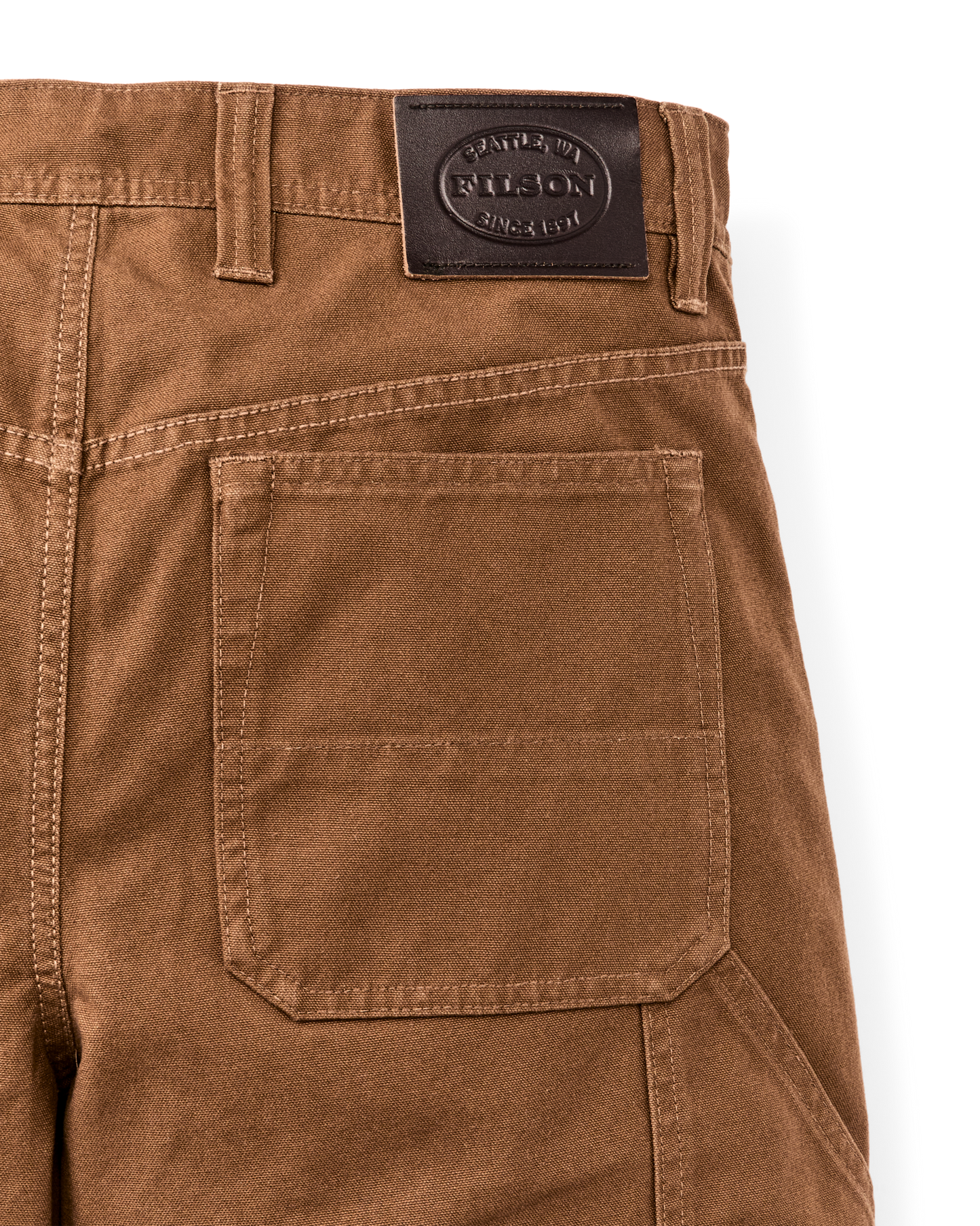 Dry Tin Double Front Pants - Whiskey