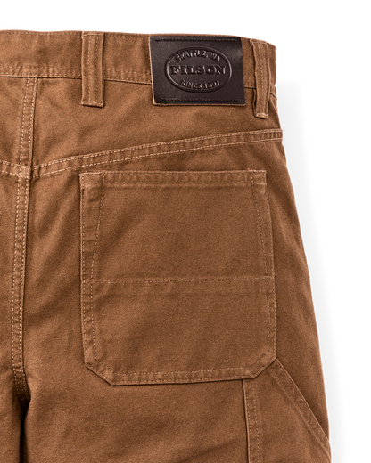 Dry Tin Double Front Pants - Whiskey