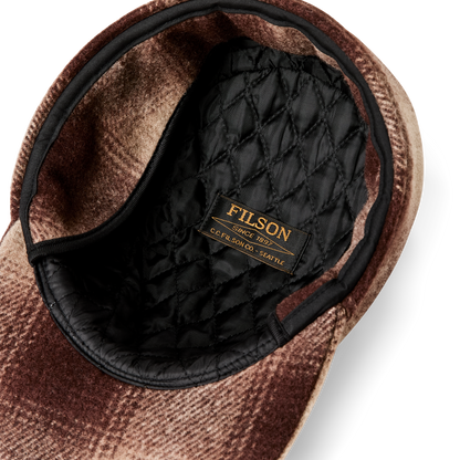 Mackinaw Wool Cap - Brown / Tan Ombre