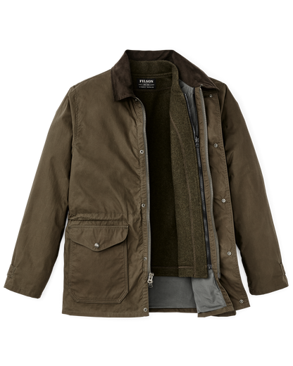Dry Wax Mile Marker Coat - Burnt Olive