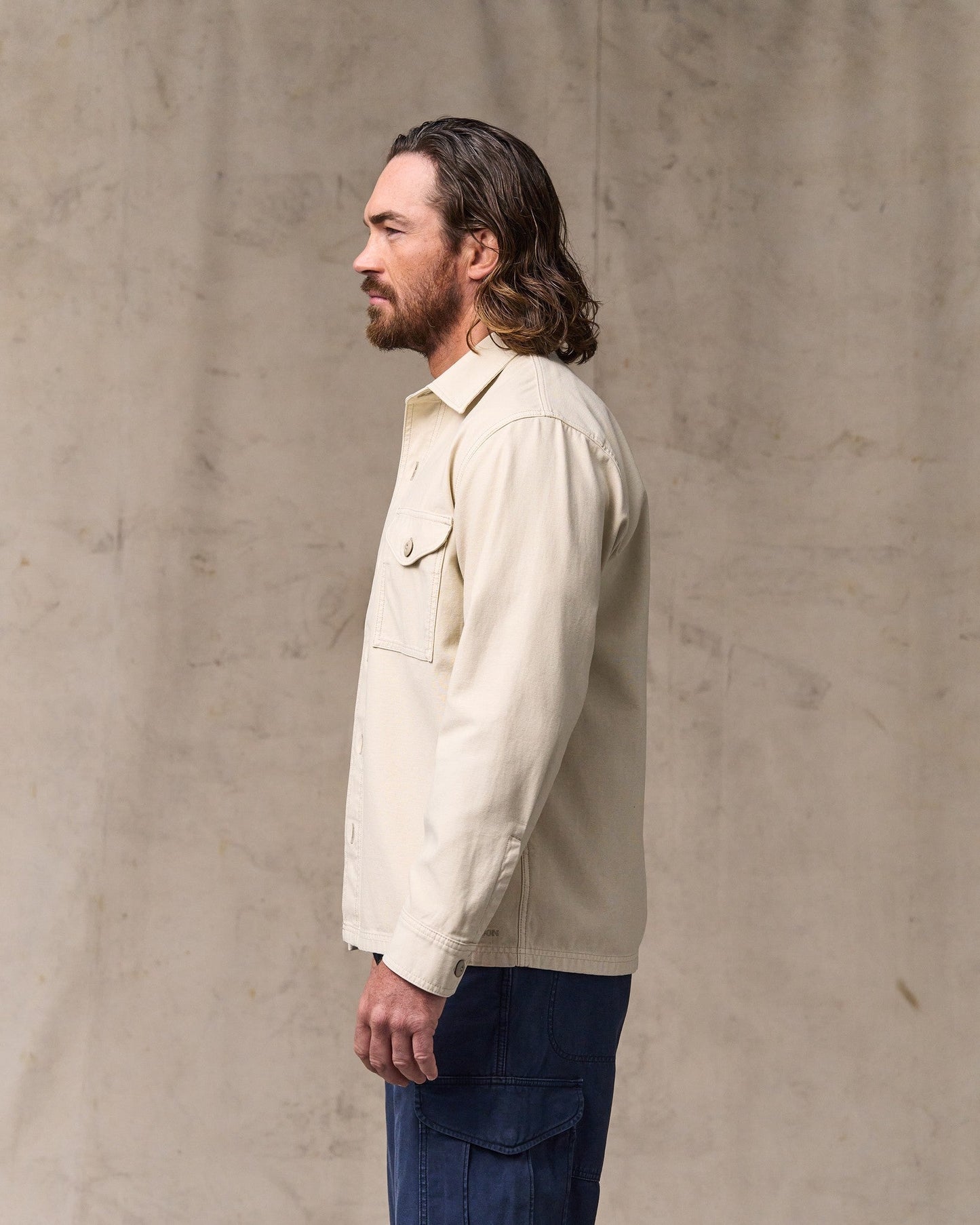 Field Jac-Shirt - Washed Oatmeal