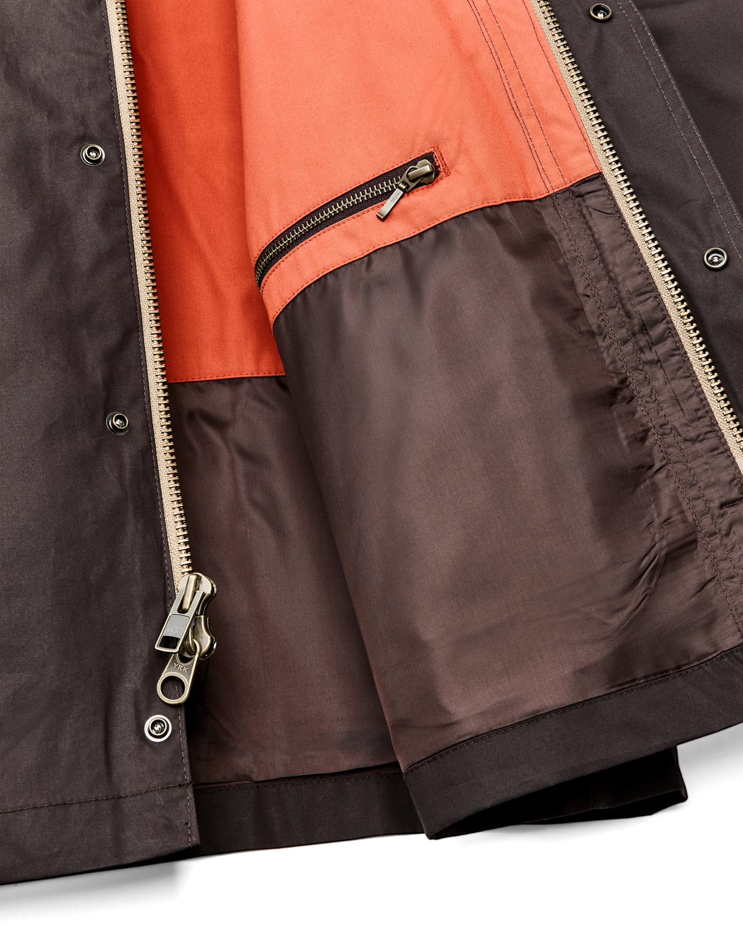 Dry Wax Short Field Jacket - Dark Brown