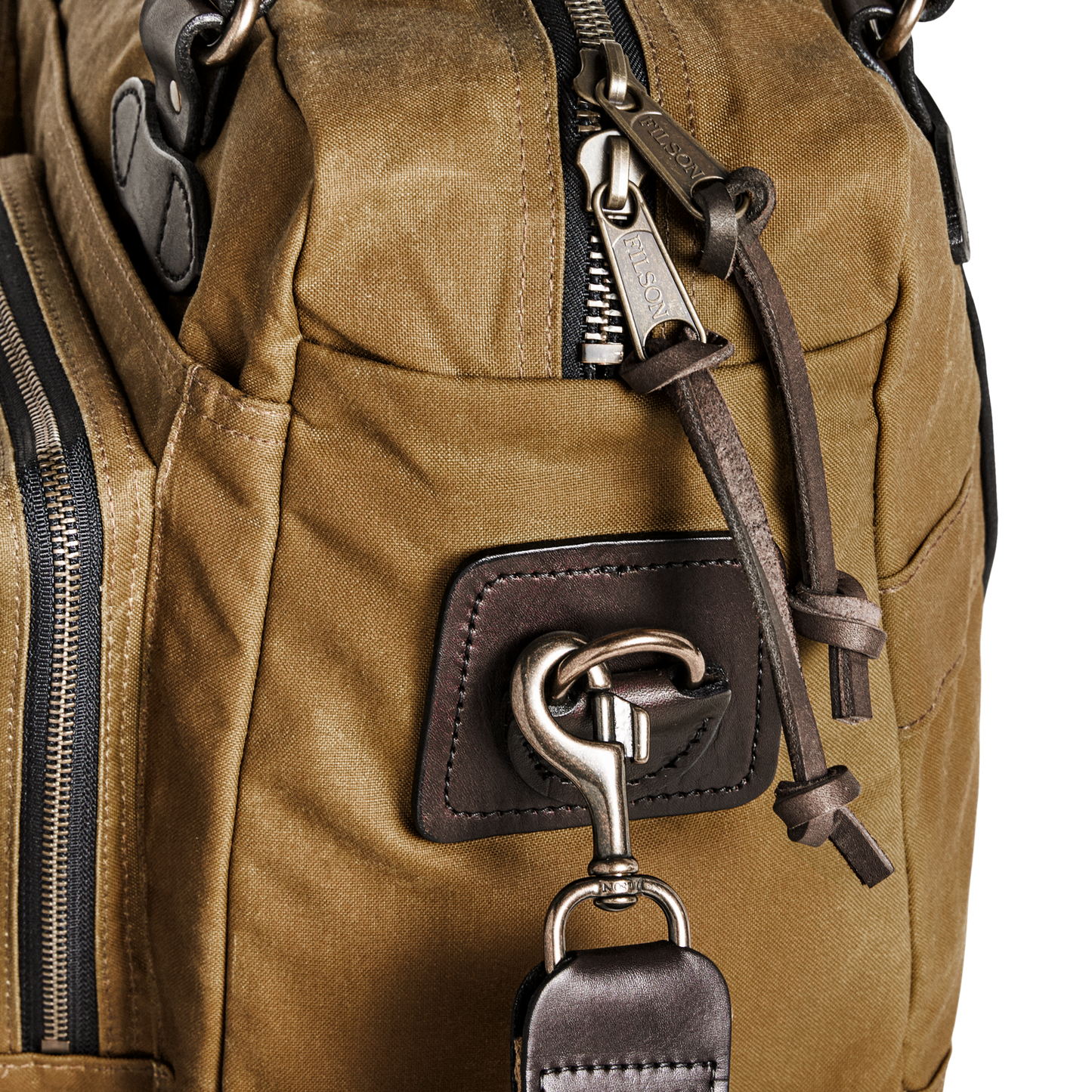 48 Hour Tin Cloth Duffle Bag - Dark Tan