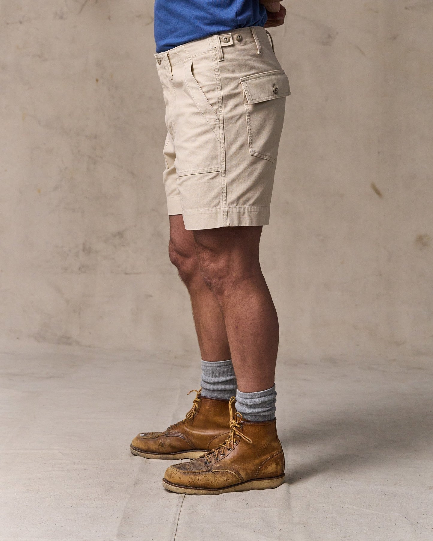 Field Supply Shorts - Washed Oatmeal