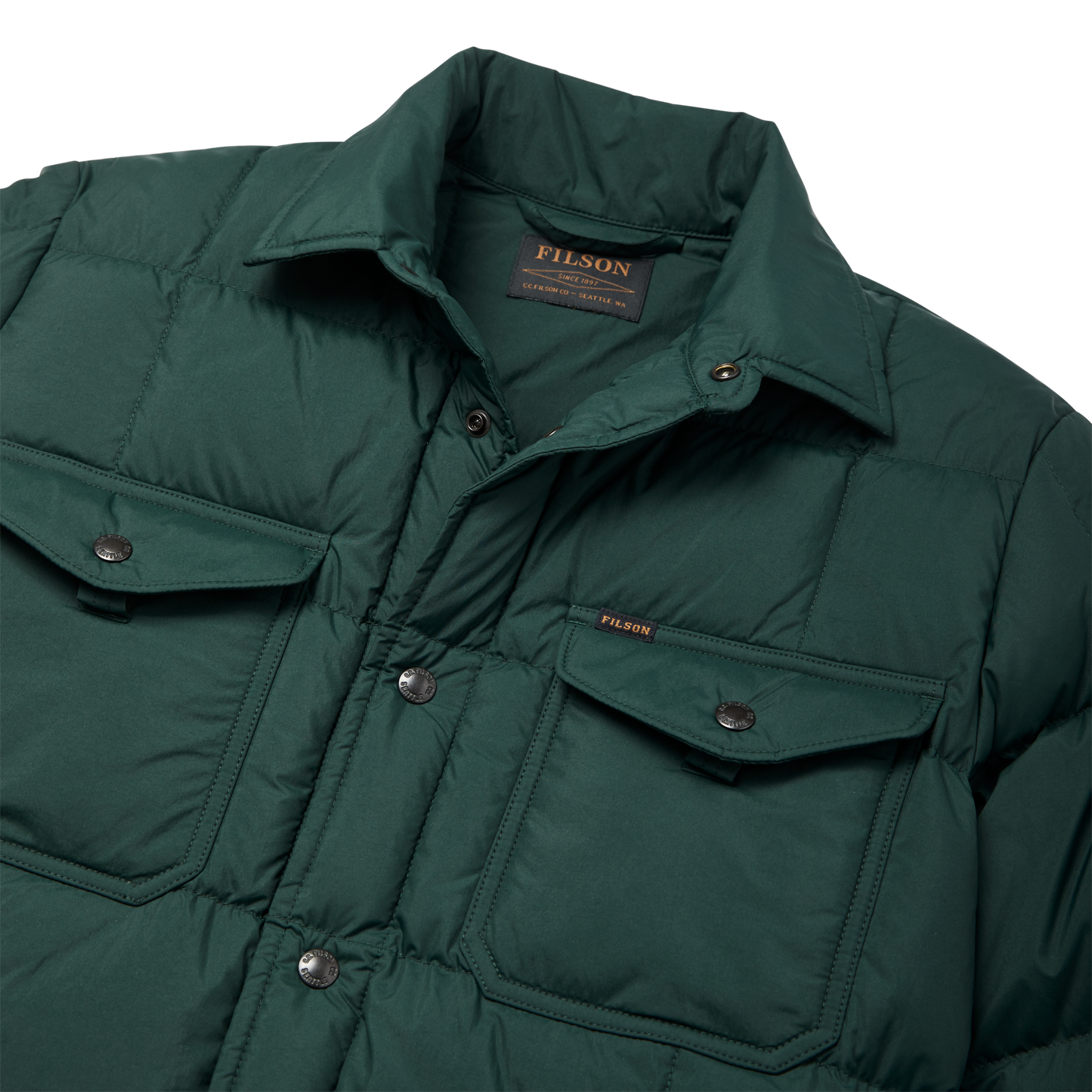 Lightweight Down Jac-shirt - Fir