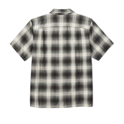 Greenwood Short Sleeve Camp Shirt - Olive / Beige Ombre