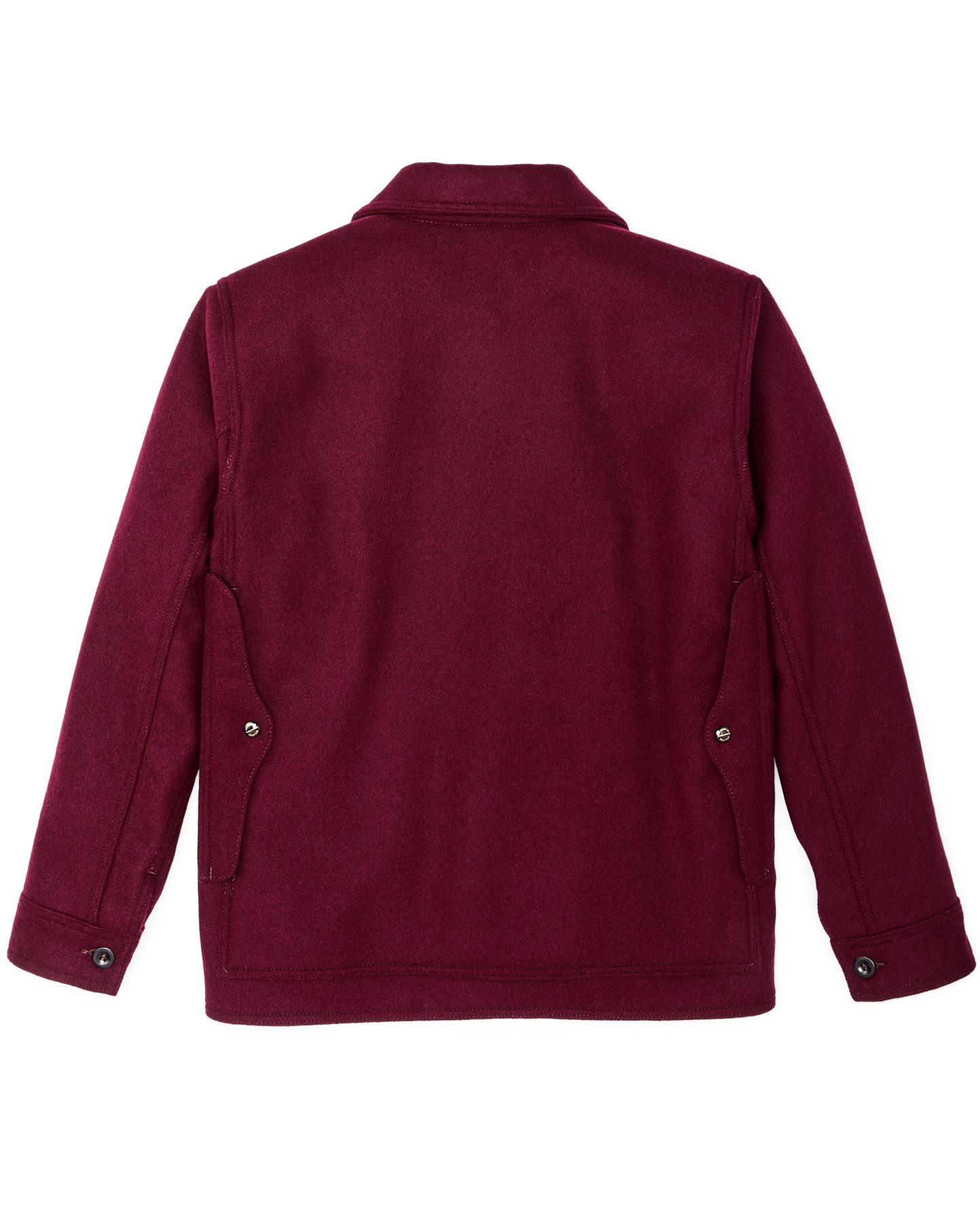 1940s Mackinaw Wool Cruiser Jacket - Wine