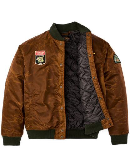 Embroidered Montlake Jacket - Whiskey