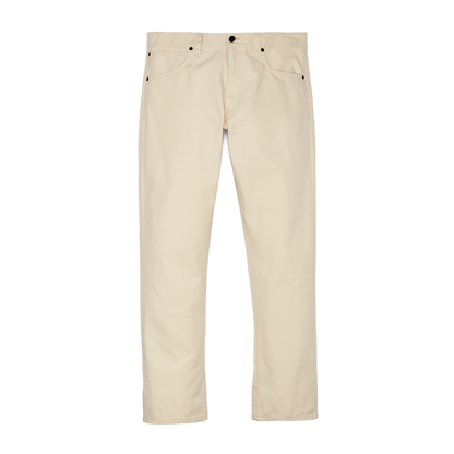 Dry Tin Cloth 5-pocket Pants - Natural Seed