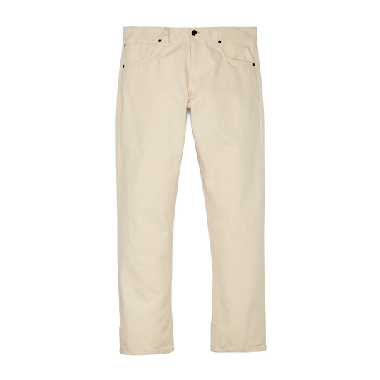 Dry Tin Cloth 5-pocket Pants - Natural Seed