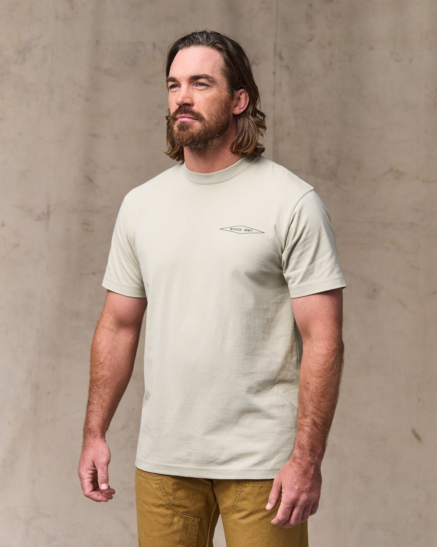 Diamond Graphic T-shirt - Gray Sky