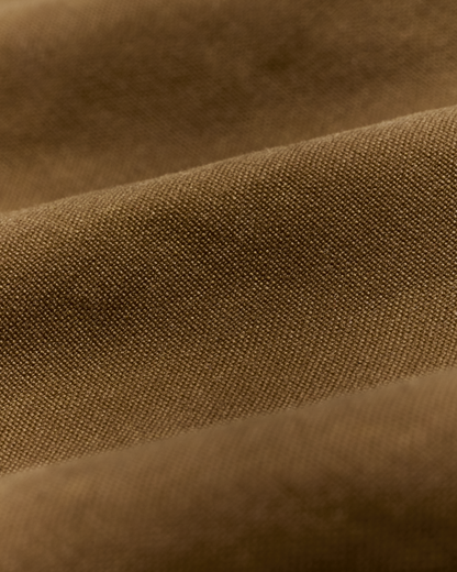 Lined Tin Cloth Cruiser Jacket - Dark Tan