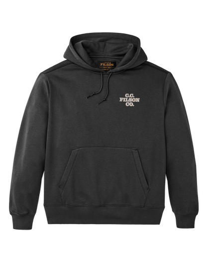 Ballard Graphic Hoodie - Faded Black
